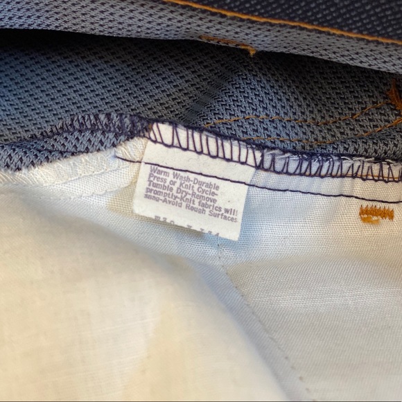 SOLD VTG 70’s Levi’s 517 Sta-Prest Slacks 30x33 - Picture 7 of 10
